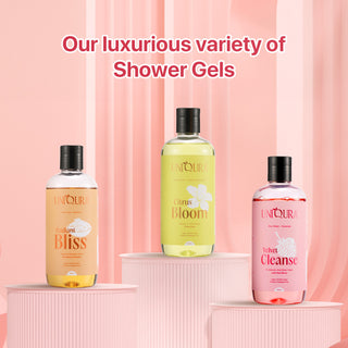 ⁠Value Pack: 1% Salicylic Acid and Vitamin C Body Wash Free Loofah)