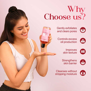 ⁠Value Pack: 1% Salicylic Acid and Vitamin C Body Wash Free Loofah)